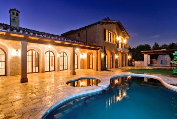 Tuscan custom home in Shady Canyon Irvine